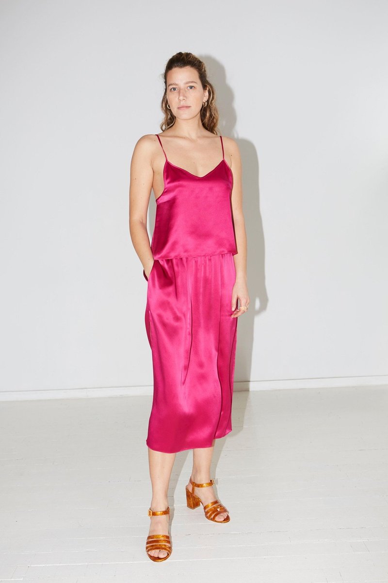 Datura Dragon Pink Judo Skirt