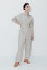 Phoenicia Heavy Linen Ren Jumpsuit - Phoenicia - Thumbnail 1