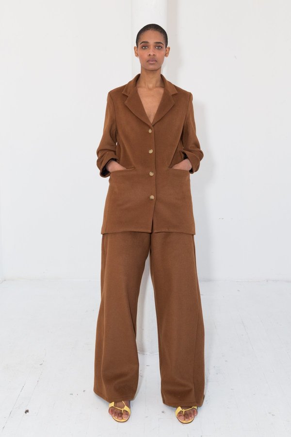 Datura Terra Wool Blazer - Terra Datura Terra Wool Blazer - Terra
