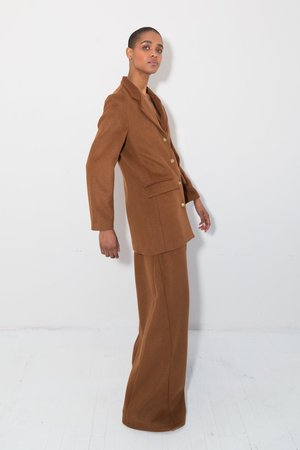 Datura Terra Wool Blazer - Terra Datura Terra Wool Blazer - Terra