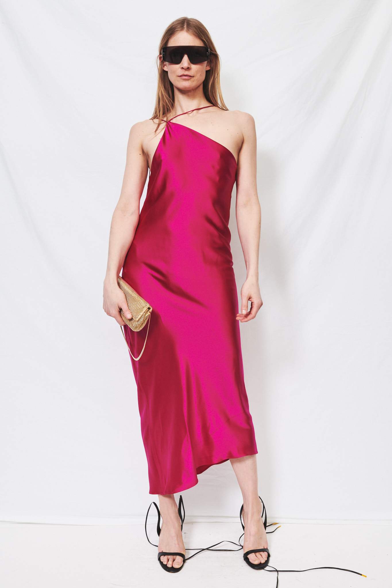 Alix NYC Quincy Dress Magenta Garmentory