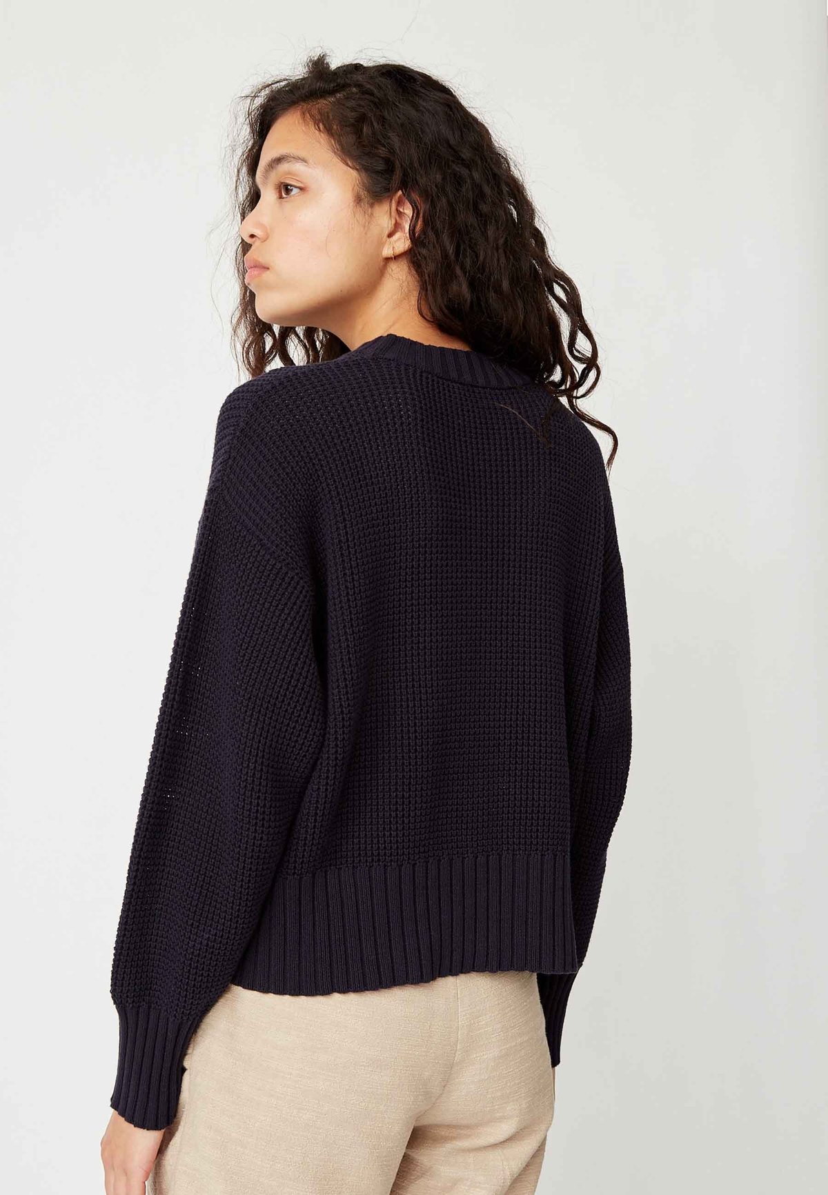 Wood Wood Manon Sweater - navy - Image 2 of 4