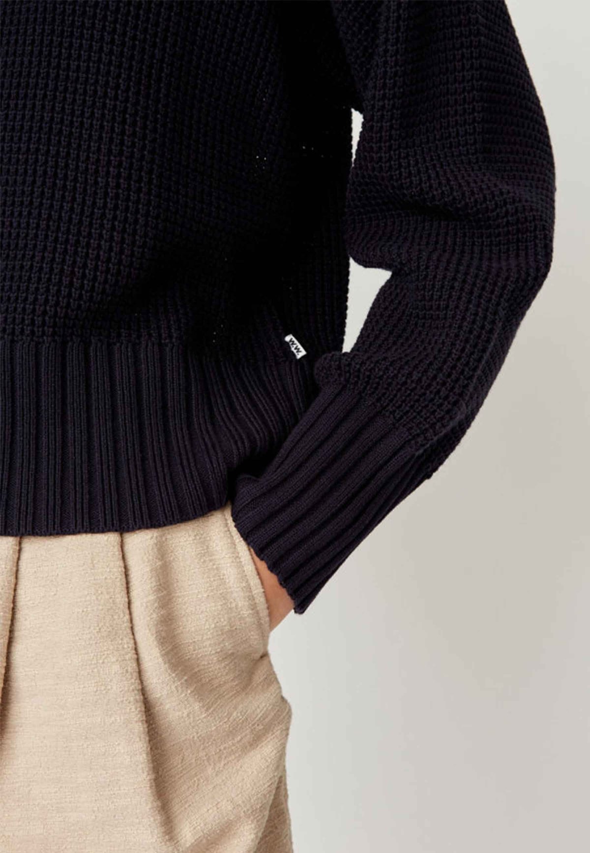 Wood Wood Manon Sweater - navy - Image 3 of 4