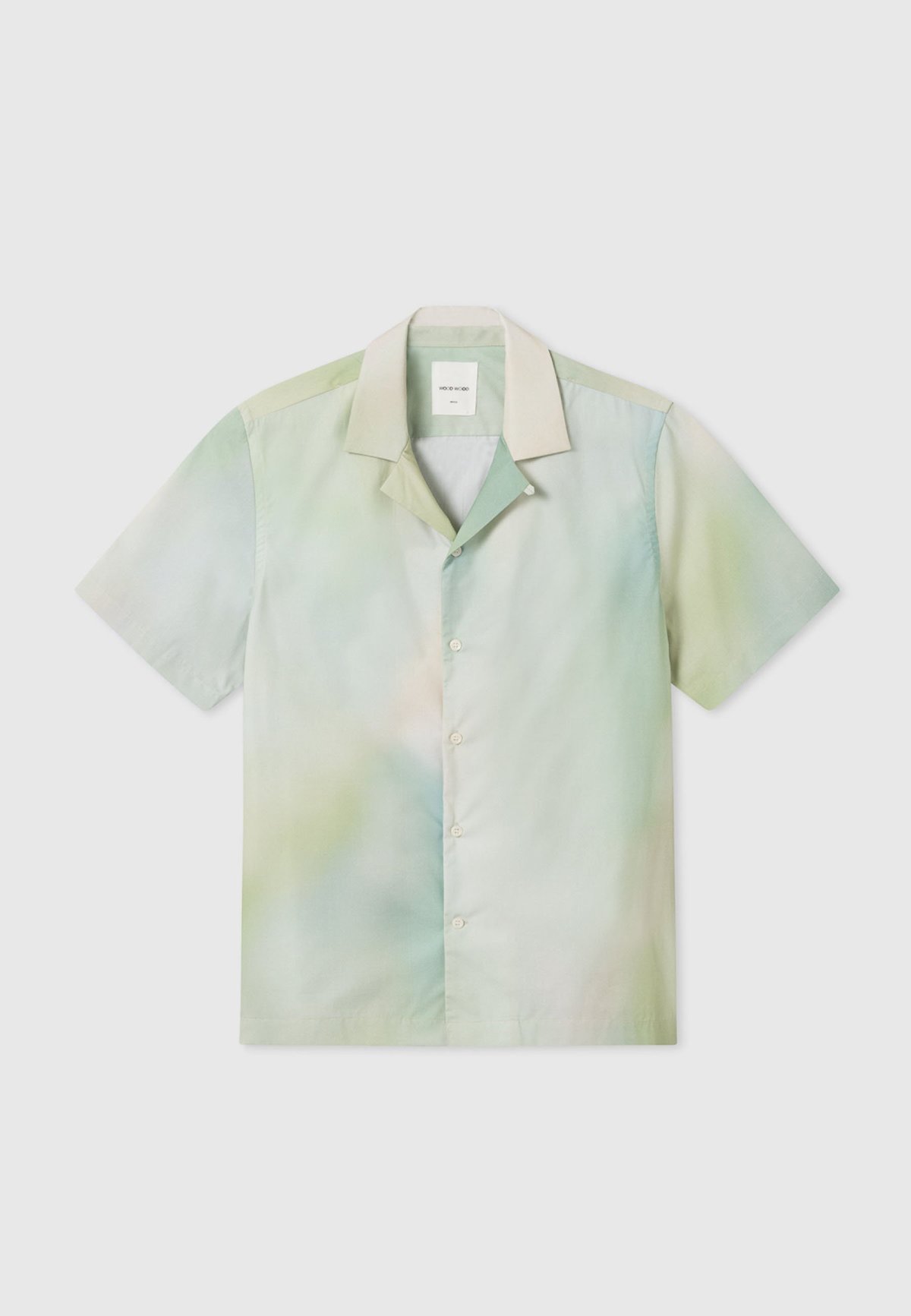 Wood Wood Brandon Shirt - green AOP - Image 6 of 6