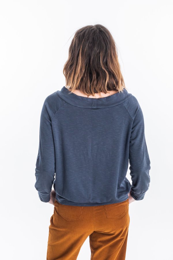 Groceries Apparel Ashland Raglan Tee - Blue Groceries Apparel Ashland Raglan Tee - Blue
