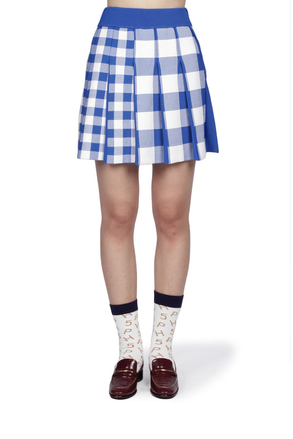 PH5 Barbara Pleated Mini Skirt - electric blue PH5 Barbara Pleated Mini Skirt - electric blue