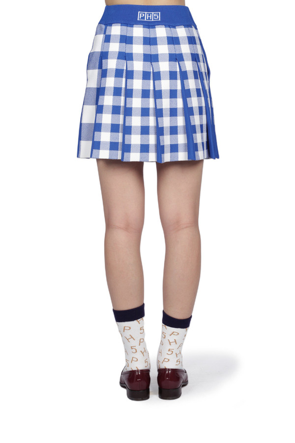 PH5 Barbara Pleated Mini Skirt - electric blue PH5 Barbara Pleated Mini Skirt - electric blue