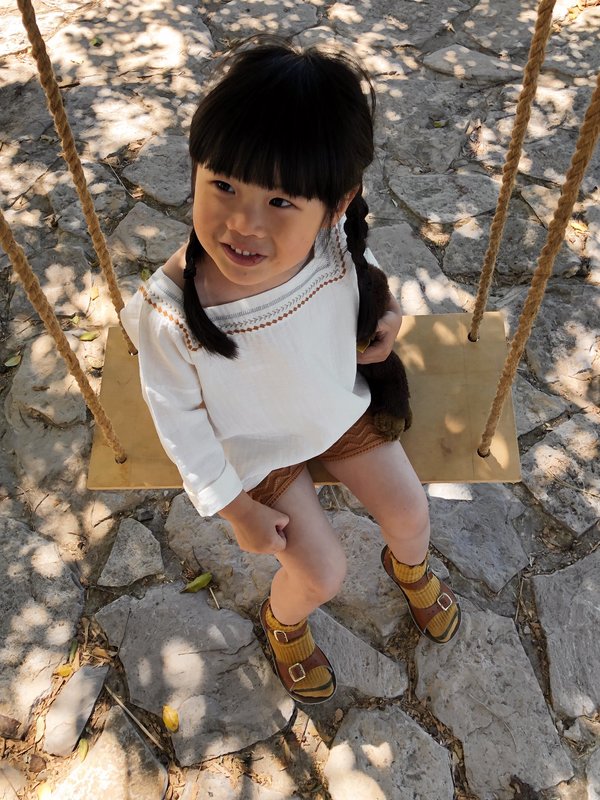 Liilu Oversized Folk Shirt