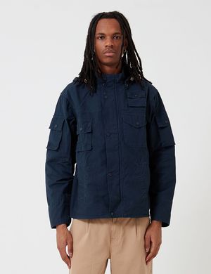 Barbour x Engineered Garments Cowen Washed Casual Jacket - Navy
