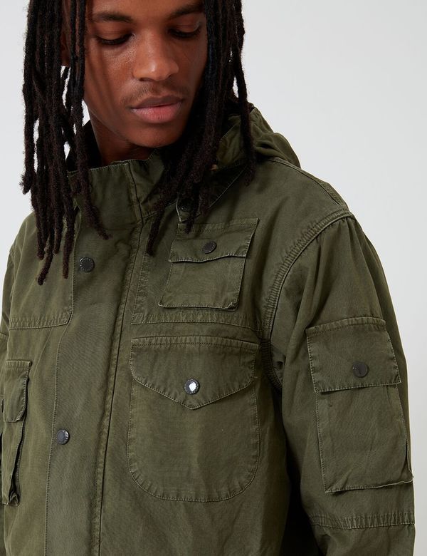 Barbour x Engineered Garments Cowen Washed Casual Jacket - Olive