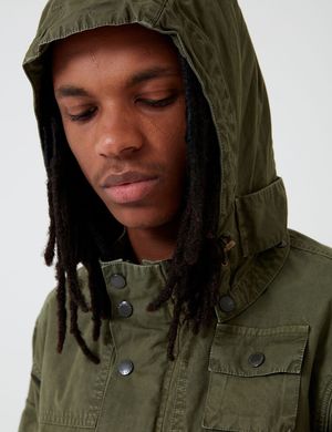 Barbour x Engineered Garments Cowen Washed Casual Jacket - Olive