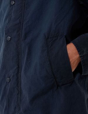 Barbour x Engineered Garments Washed Graham Casual Jacket - Navy Blue Barbour x Engineered Garments Washed Graham Casual Jacket - Navy Blue