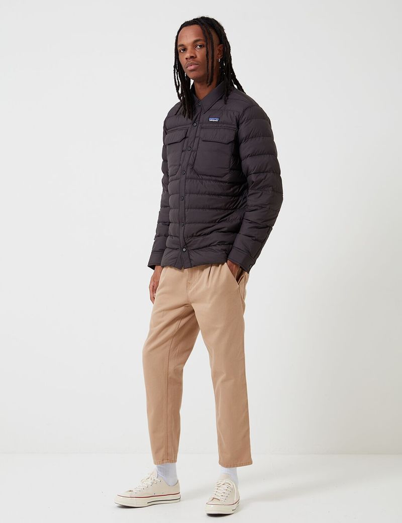 Patagonia Silent Down Shirt Jacket - Black | Garmentory