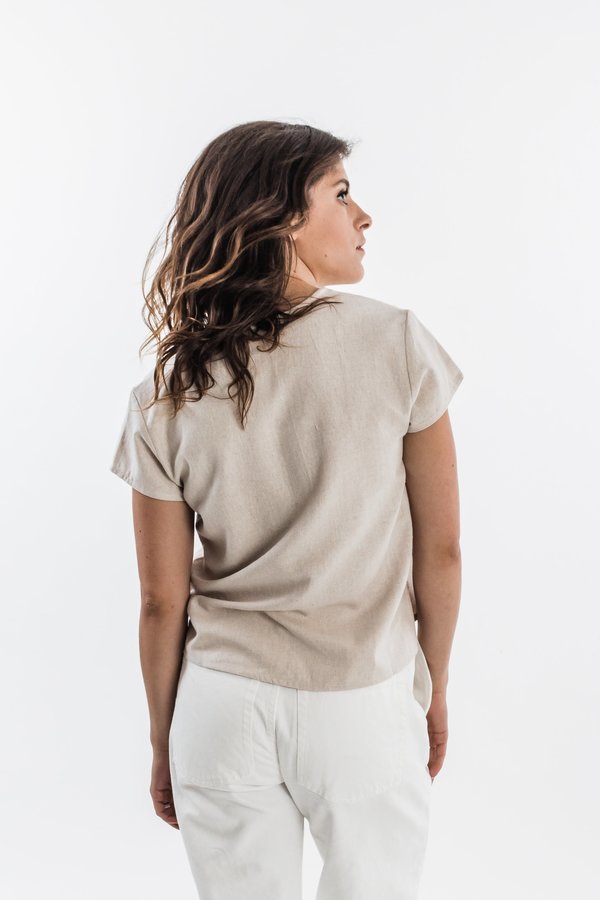 Ali Golden V-Neck Top Ali Golden V-Neck Top