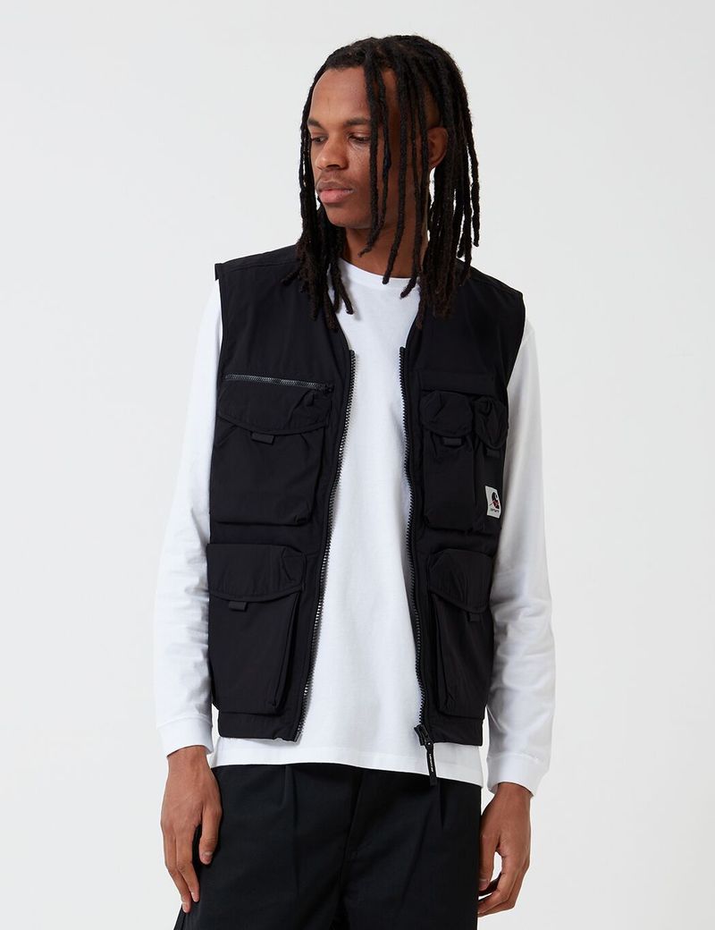 CARHARTT WIP Carhartt-WIP Hayes Vest - Black | Garmentory