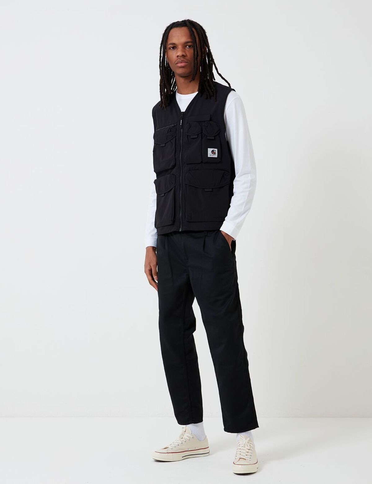 CARHARTT WIP Carhartt-WIP Hayes Vest - Black | Garmentory