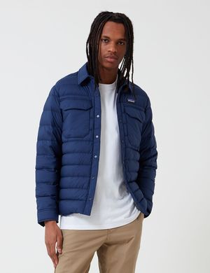 Patagonia Silent Down Shirt Jacket - Classic Navy Blue | Garmentory