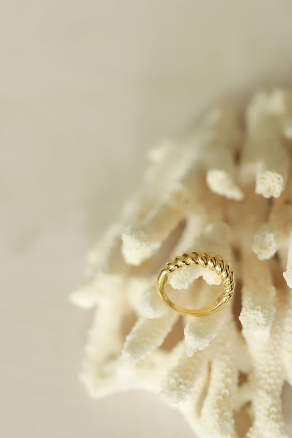 Mod + Jo Gigi Croissant Ring - 14K Gold Vermeil Mod + Jo Gigi Croissant Ring - 14K Gold Vermeil