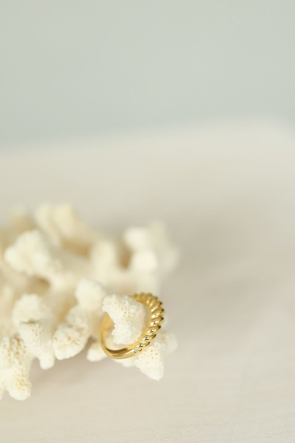 Mod + Jo Gigi Croissant Ring - 14K Gold Vermeil Mod + Jo Gigi Croissant Ring - 14K Gold Vermeil