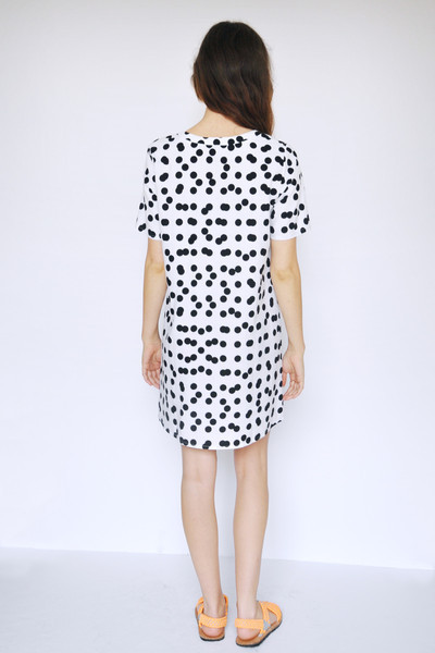 Dusen Dusen Double Dot Tee Dress Dusen Dusen Double Dot Tee Dress