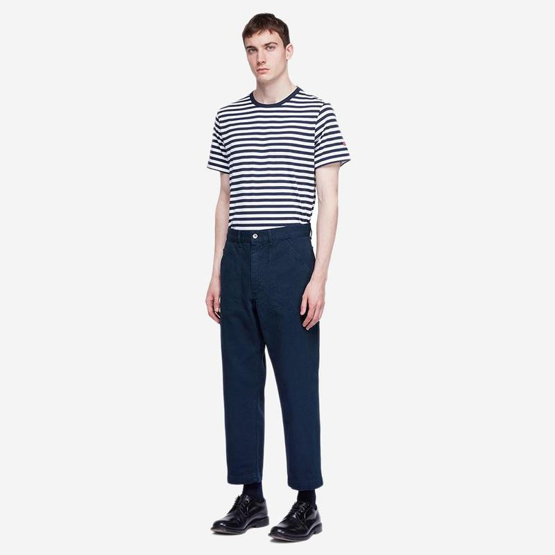 Albam Utility Tapered Work Trouser - Navy | Garmentory