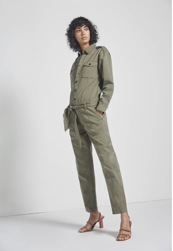 Current Elliot THE MELE COVERALL Green Garmentory