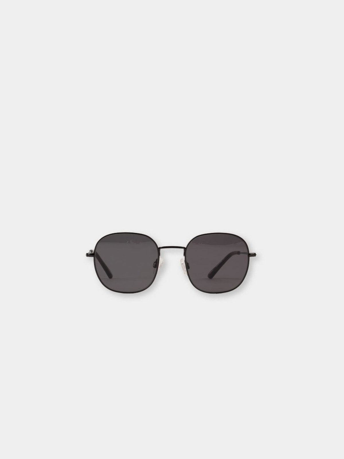 Sun Buddies Helmut Sunglasses - Black / Transparent Grey | Garmentory