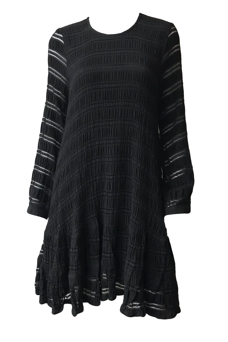 ワンピース ANINE BING Woman Dress Black A0210916 BLK26 ANINE BING Lora cut-out Ribbed Dress | Black | FARFETCH