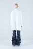 NIKA TANG Anu Scallop Coat - White - Thumbnail 3
