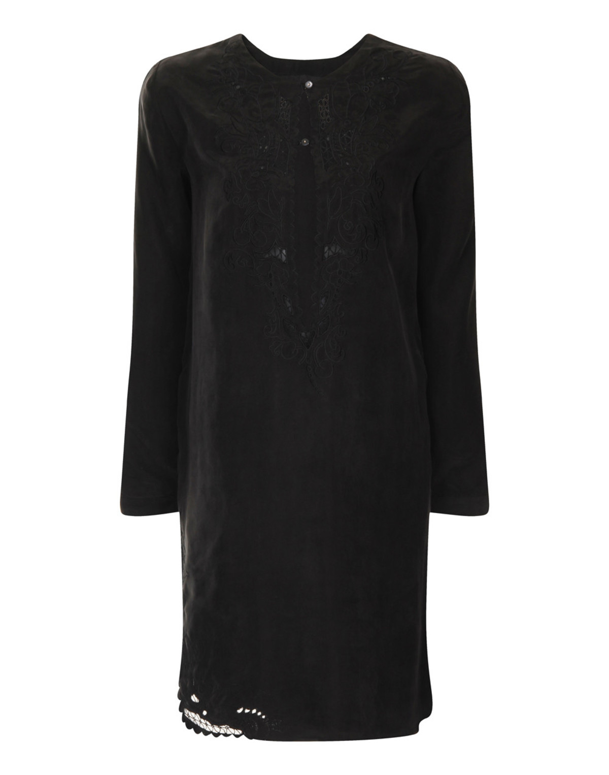 sachin and babi light blue dress Rodebjer - Caput Black Embroidery Shift Dress