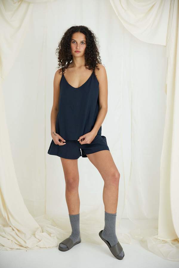 General Sleep Summer Set - Navy General Sleep Summer Set - Navy