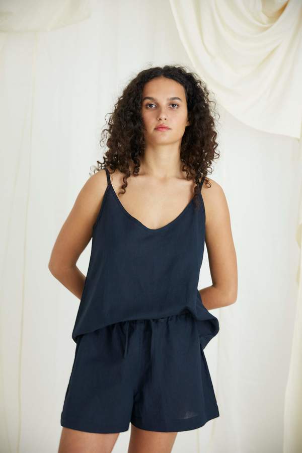 General Sleep Summer Set - Navy General Sleep Summer Set - Navy