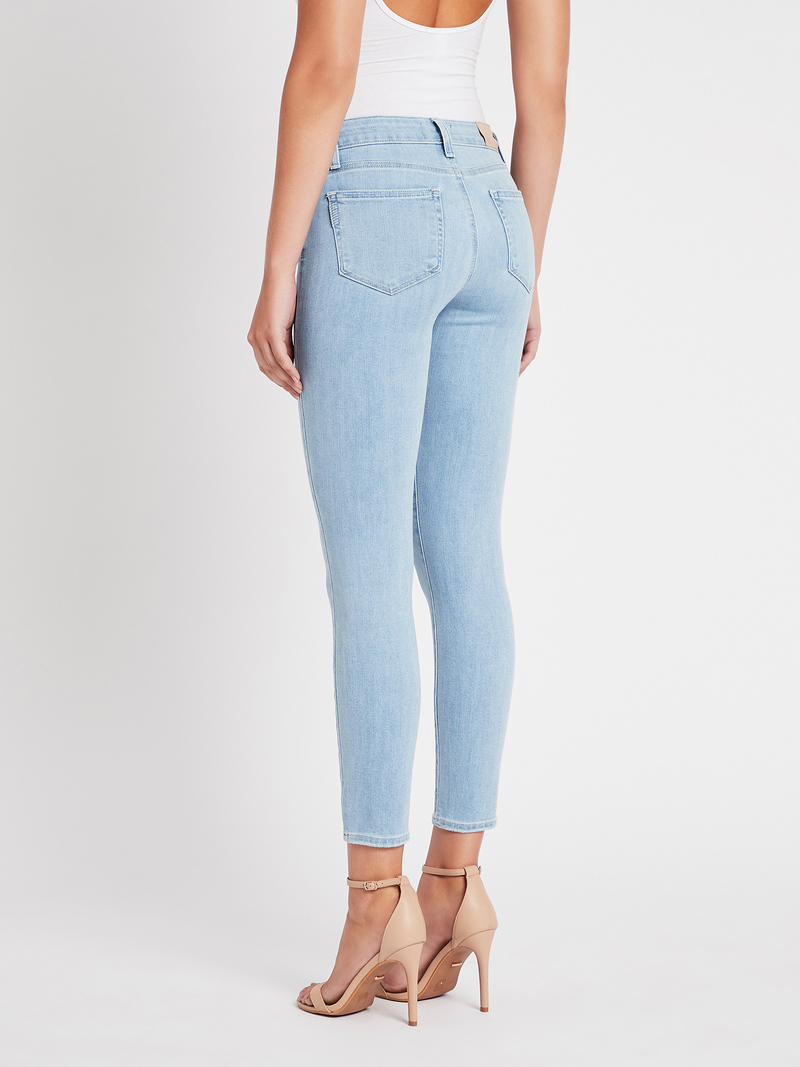 Paige Verdugo Ankle Jean Light Denim Garmentory
