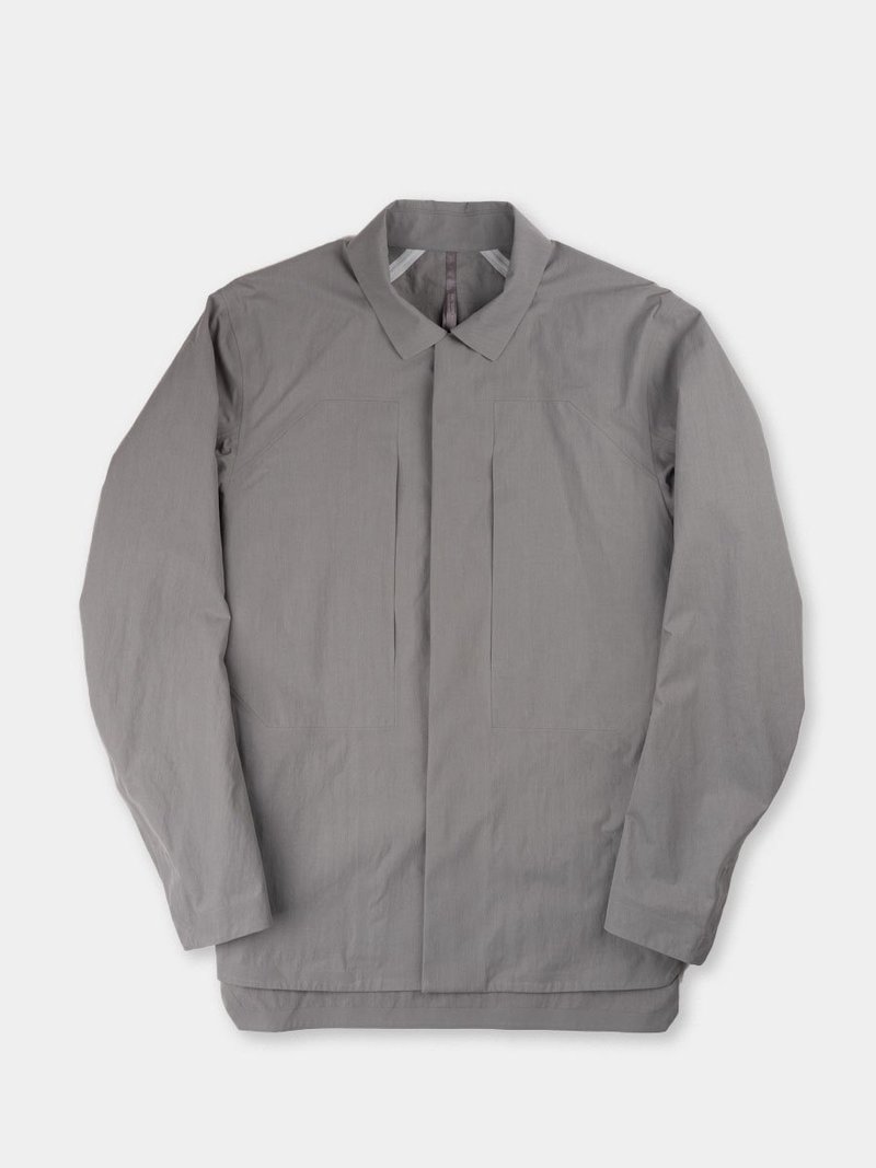 VEILANCE Component Overshirt - Stone | Garmentory