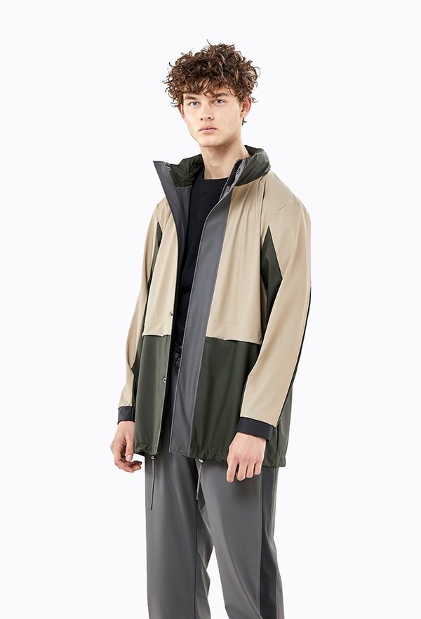 green tracksuit jacket