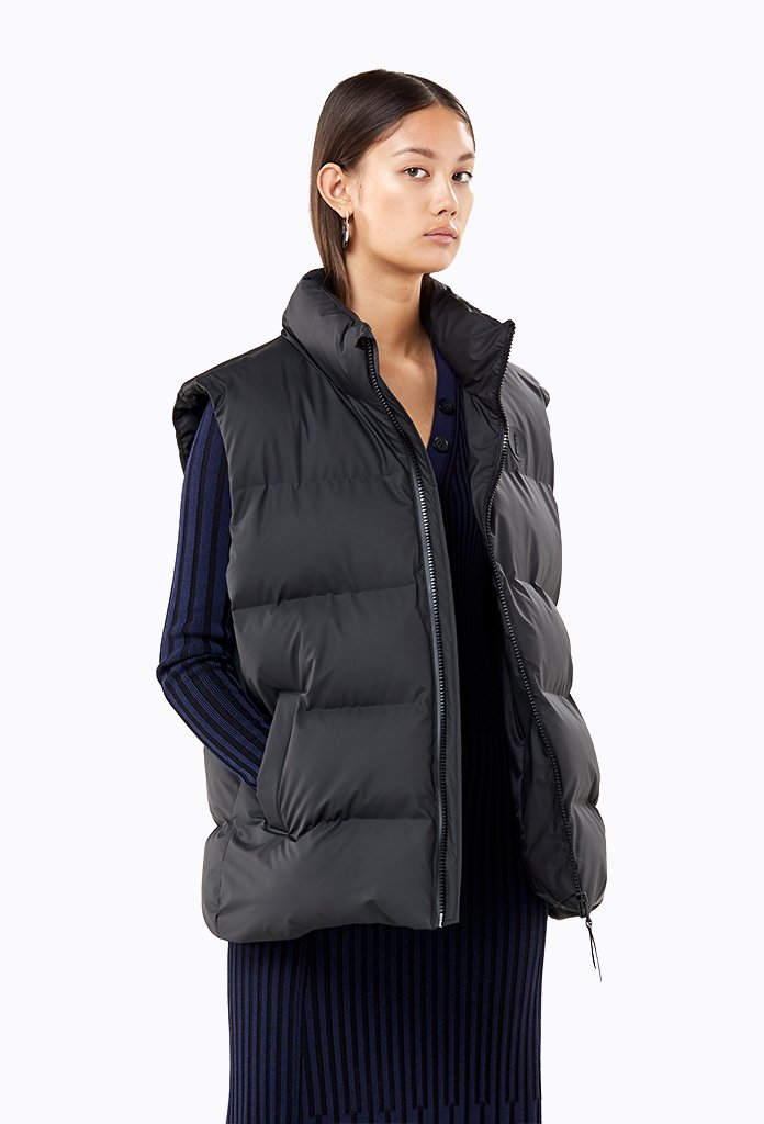 rains puffer vest