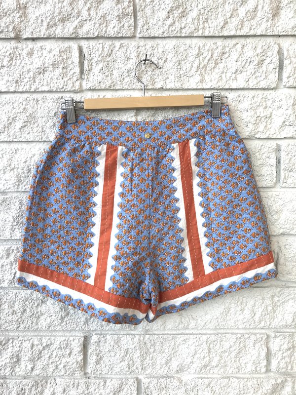 Antik Batik GISELE SHORT - light blue Antik Batik GISELE SHORT - light blue