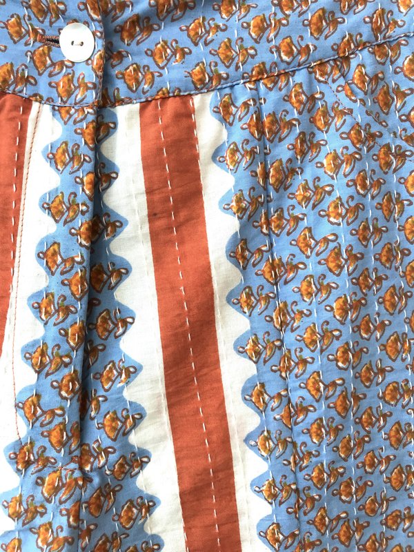 Antik Batik GISELE SHORT - light blue Antik Batik GISELE SHORT - light blue