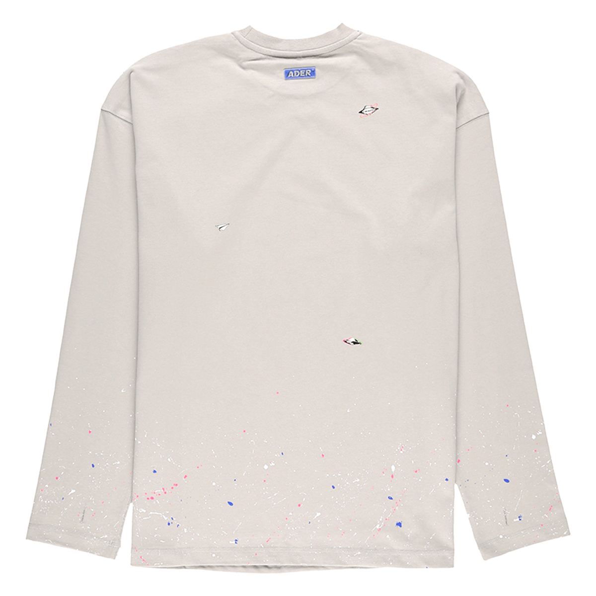 ADER ERROR Oversized Multicolor Long Sleeve T-Shirt | Garmentory