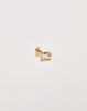 Pamela Love Fish Diamond Stud - 14K Yellow Gold - Thumbnail 2