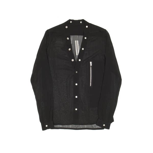 RICK OWENS Larry shirt - Black | Garmentory
