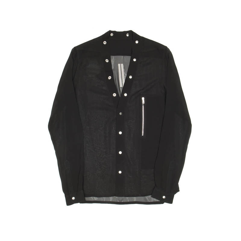 RICK OWENS Larry shirt - Black | Garmentory
