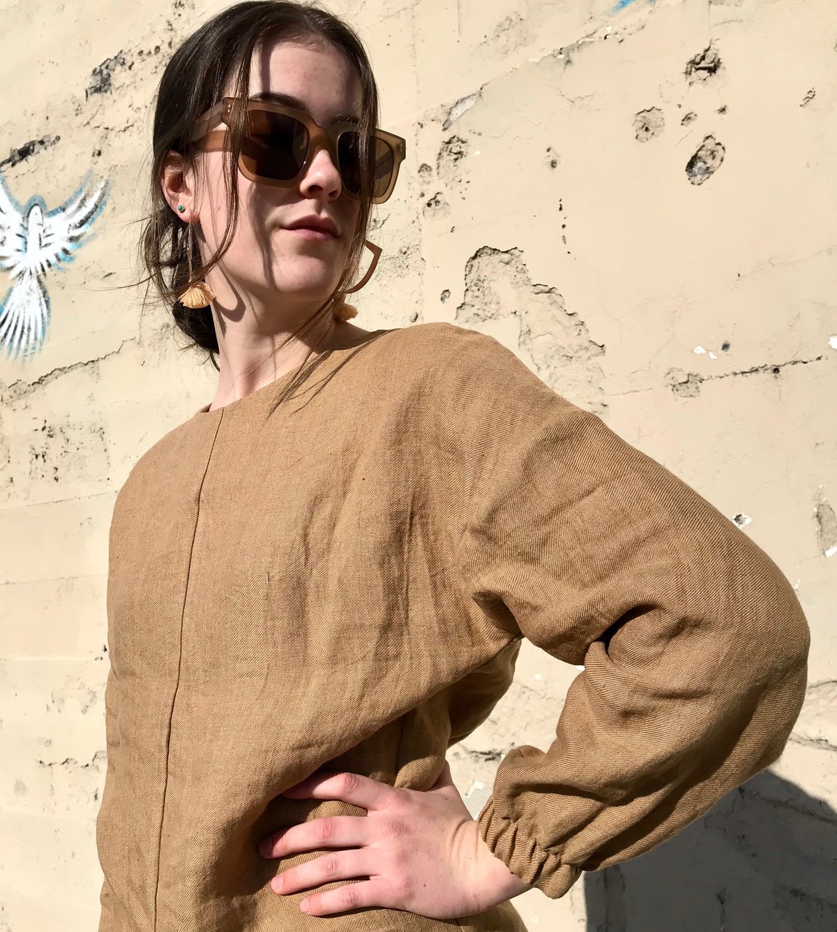 CARLA COLOUR Jarvus Sunglasses - Malt/Sienna - Image 2 of 5