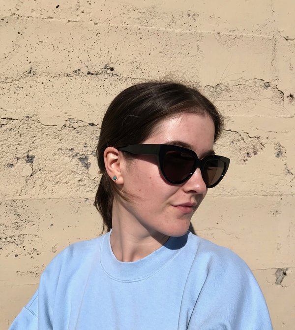 Carla Colour Stella Sunglasses CARLA COLOUR STELLA SUNGLASSES - SATELITTE/ASH | Garmentory main image 2