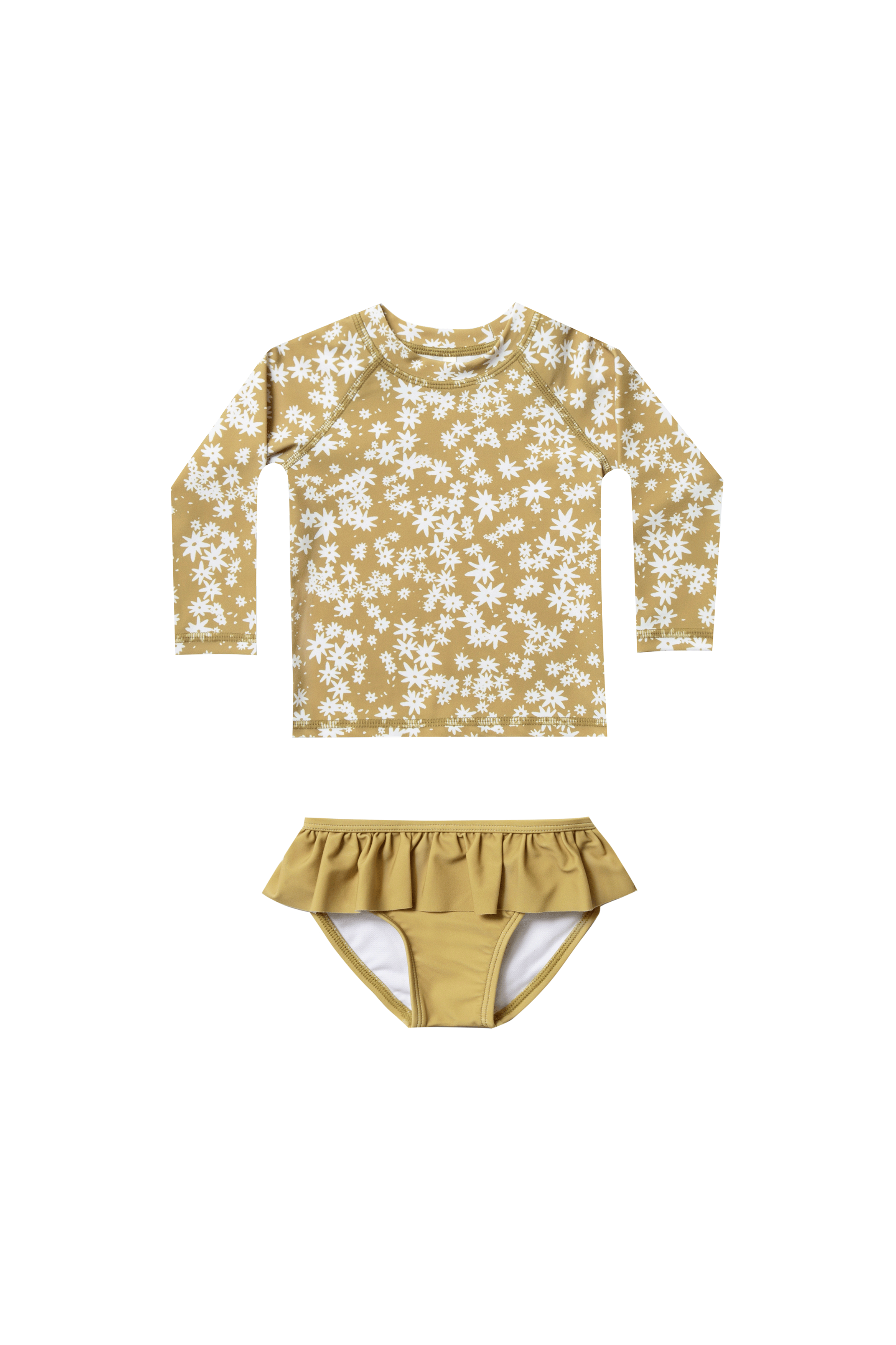kids Rylee + Cru RASHGUARD SWIM SET SCATTERED DAISY Garmentory