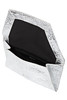 Flynn - Fergie Silver Leather Clutch - Thumbnail 5