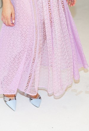 knee length dresses for ladies Guipure lace midi dress – Piajeh Boutique main image 1