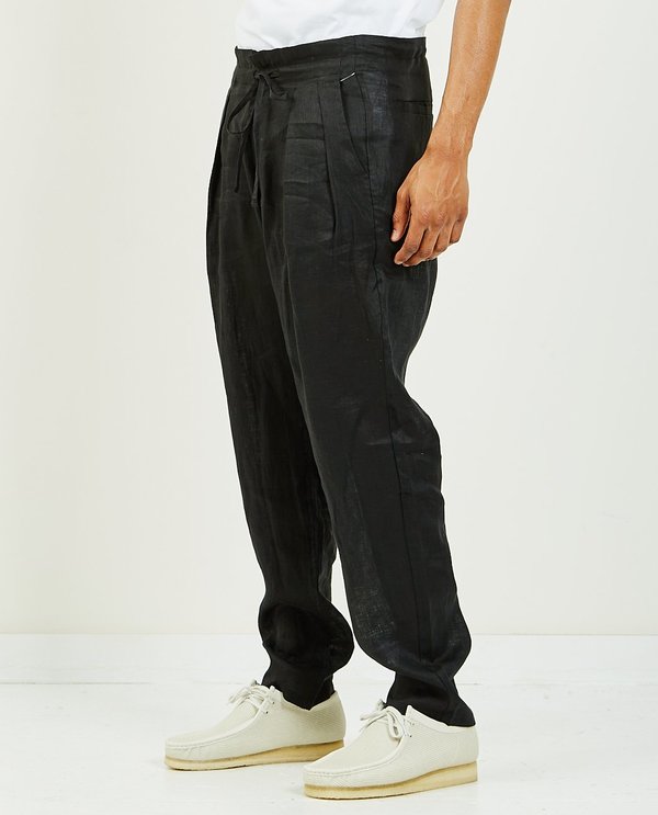 Monitaly Drop Crotch Pants - Black | Garmentory