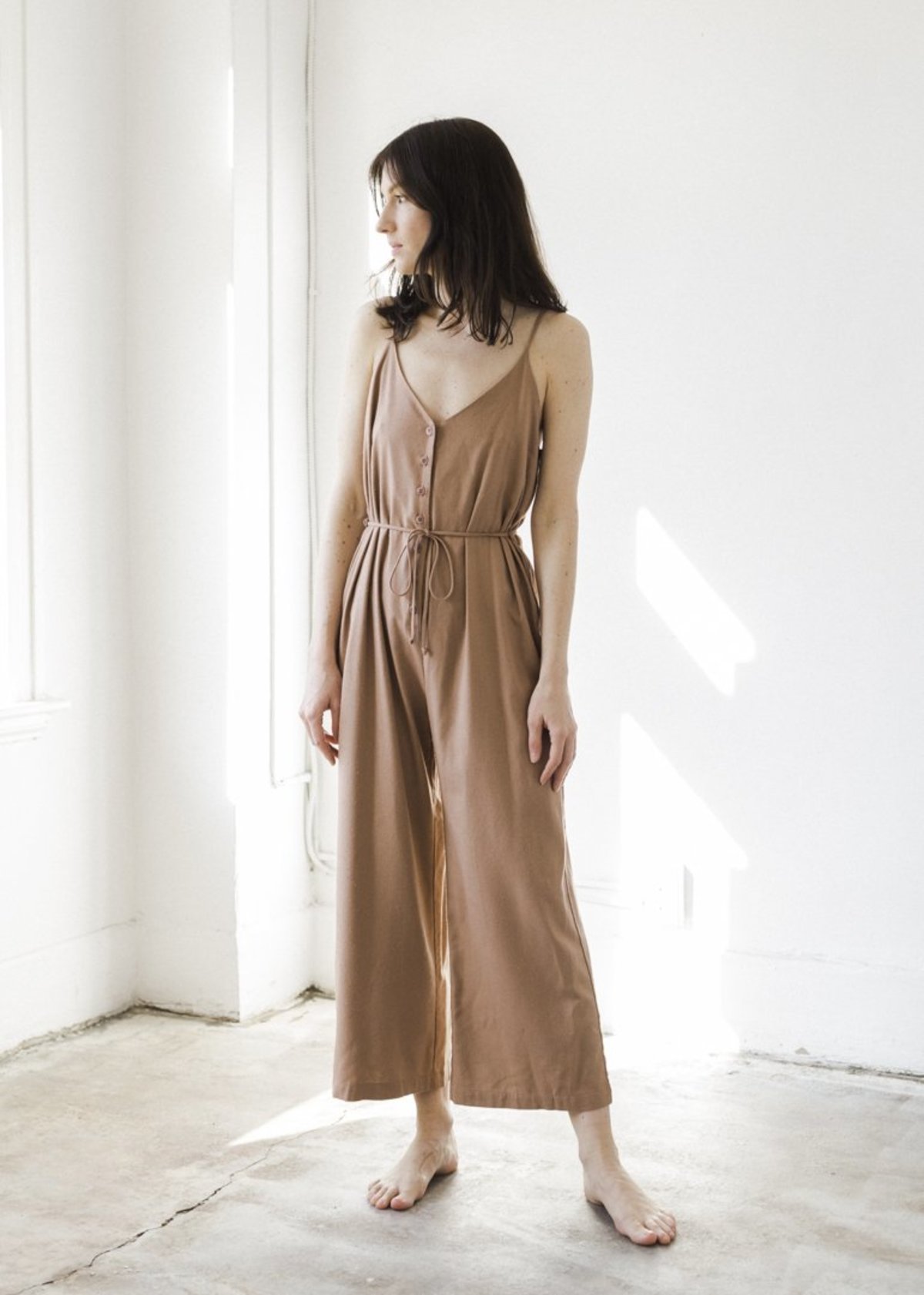 Ozma Cypress Playsuit - Sand - Image 1 of 5