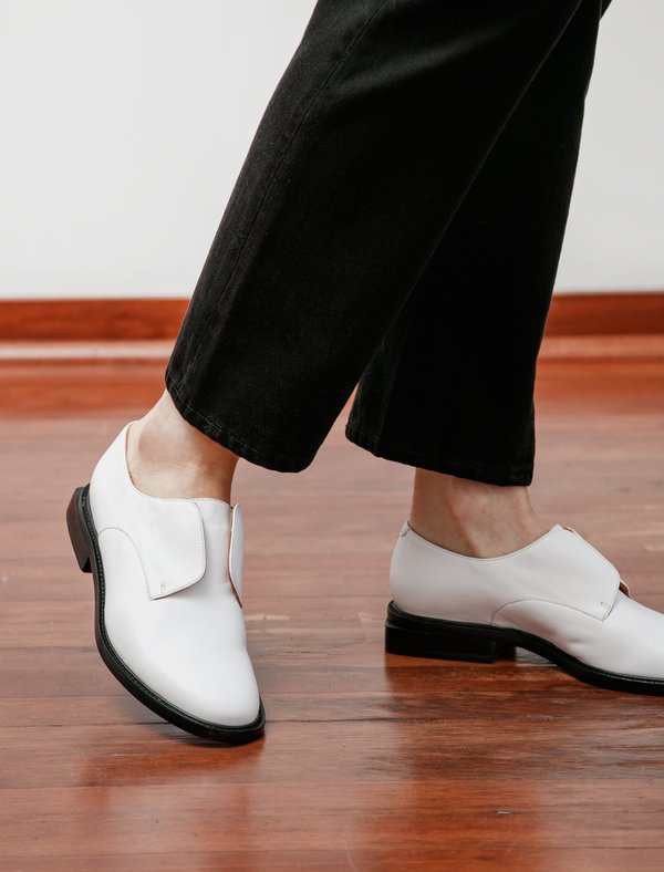 Robert Clergerie Rayane Slip On Oxford - White | Garmentory display picture 1